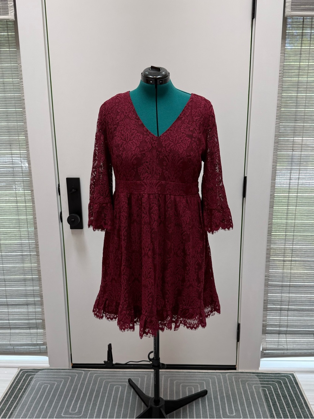 MODCLOTH ‘Through the Bluebells’ A-Line Dress XL